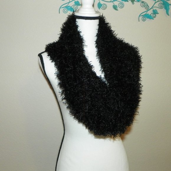 Scarf LOT 3 Blue Black White Neck Wrap - Picture 3 of 7